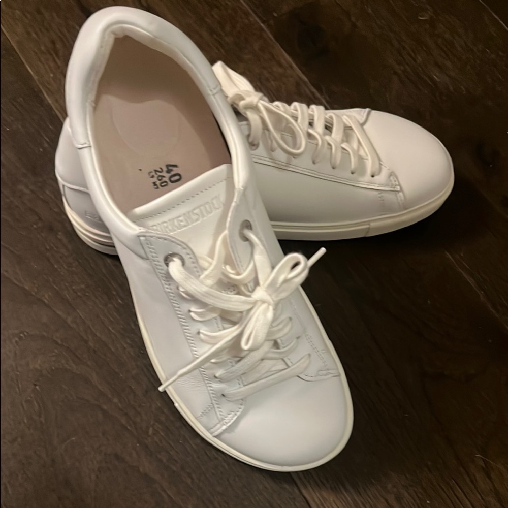 Birkenstock White Sneakers Minimalist Design